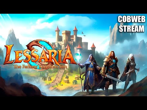 Видео: Lessaria: Fantasy Kingdom Sim - Магическое королевство в новой RTS