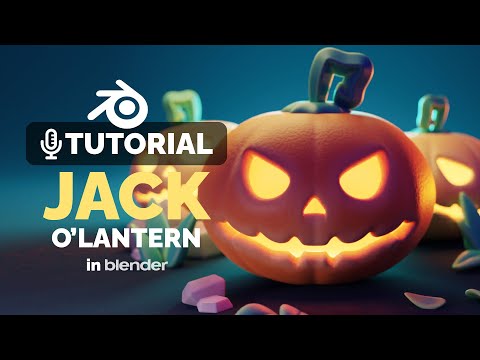 Видео: Урок по созданию тыквы Jack O'Lantern в Blender | Polygon Runway