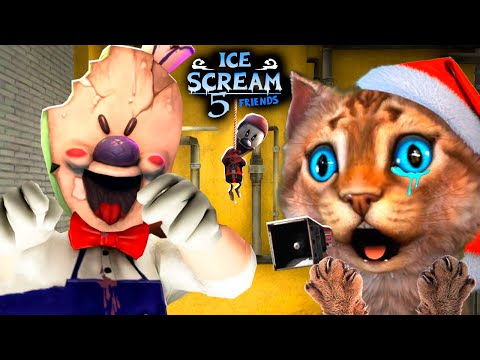 Видео: 🍦 МОРОЖЕНЩИК 5 КАК ПРОЙТИ Ice Scream 5 Gameplay Ending