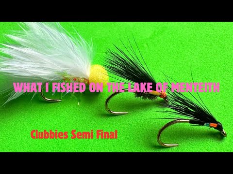 Видео: Мои три лучших мухи для озера Ментейт — полуфинал Clubbies