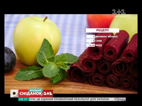 Видео: Фруктовая пастила - Сладкое воскресенье
