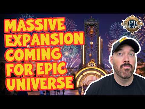 Видео: Universal только что подала заявку на ОГРОМНОЕ разрешение на расширение Epic Universe!