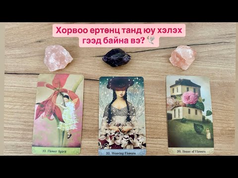 Видео: Хорвоо ертөнц танд юу хэлээд байна вэ? 🕊️ | Тарот мэргэ 🔮