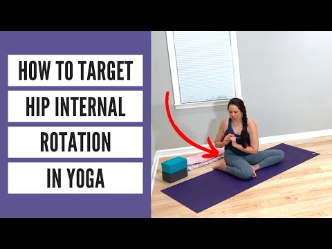 Видео: Как добиться внутреннего вращения бедра в йоге