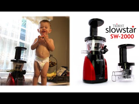 Видео: Лучшая шнековая соковыжималка для новичка - Tribest Slowstar SW-2000