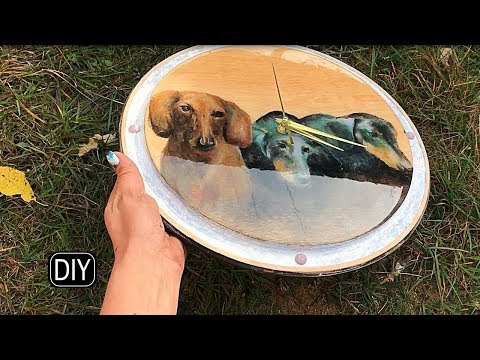 Видео: ПЕРЕВОД ФОТО НА ФАНЕРУ с эпоксидной смолой.