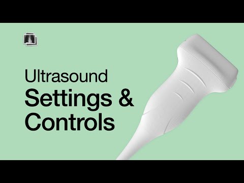 Видео: Ультразвук: настройки и элементы управления