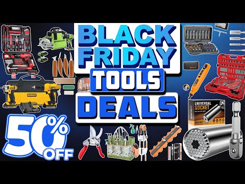 Видео: Не пропустите! Скидка 50% на 20 товаров Amazon в Черную пятницу на деревообрабатывающие инструмен...