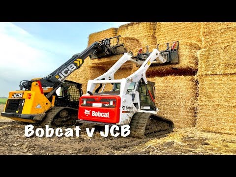 Видео: BOBCAT против JCB TELESKID || SKIDLOADER || LORD MUCK
