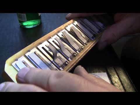 Видео: Баян и гармонь : как " привести в чувство" залоги на голосах  ( ремонт в Германии )