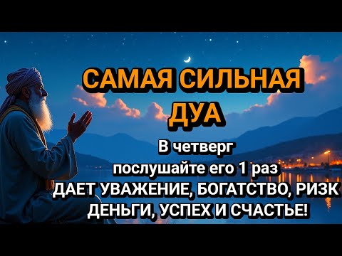 Видео: 🤲♥️САМАЯ СИЛЬНАЯ Дуа в четверг Все желания сбываются!#дуа ✨️🌈