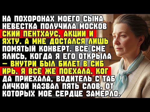 Видео: Мой сын умер и оставил мне только билет в Сибирь — когда я приехала туда…