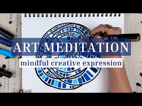 Видео: Что такое арт-медитация? (3-минутное руководство)