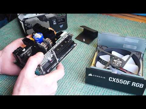 Видео: Обзор начинки БП Corsair CX550F RGB