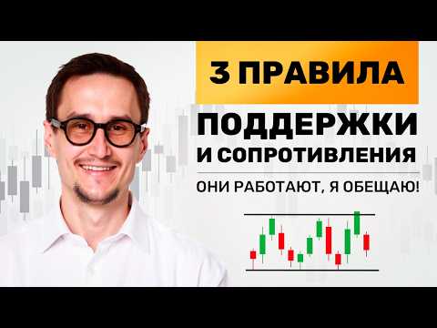 Видео: Поддержка и сопротивление не работала, пока я не узнал эти 3 правила.