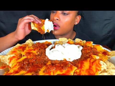 Видео: ASMR MUKBANG ЗАГРУЗКА ЧИЛИ СЫР НАЧОС ЕДА ЗВУКИ НЕ ГОВОРЯТ 먹방 ЕДА ШОУ
