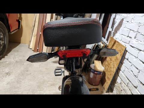 Видео: Установил указатели поворотов на Kugoo Kirin V6 #фэтбайк 