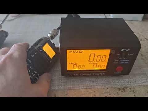 Видео: Quansheng UV- K5(8) модифицированные. Замер выходной мощности на 6м, 11м