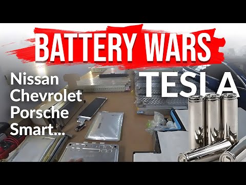 Видео: Эволюция Батарей Tesla / Почему Всё не так ,как у других? / TSK