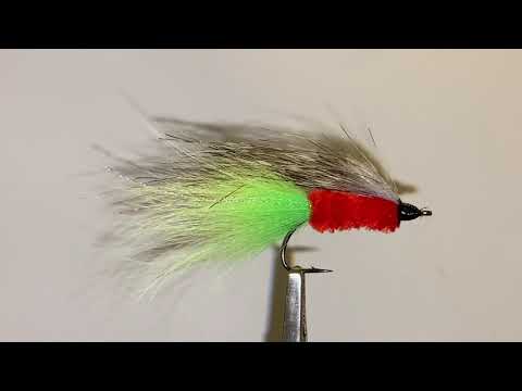 Видео: Мушка для ловли горбуши, семги и кумжи №24