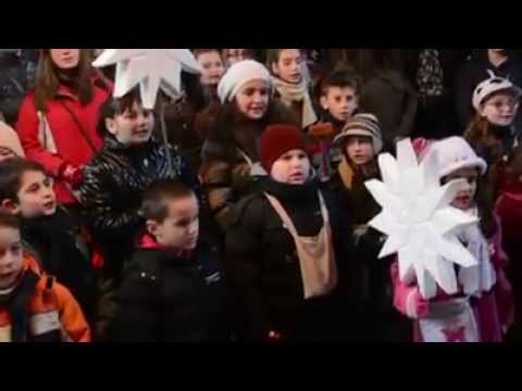 Видео: Божиќна литија Кичево, 2015