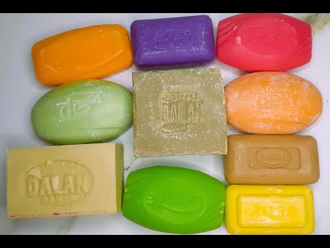 Видео: ASMR - 5 - DRY SOAP CUTTING. Резка сухого мыла. . Soap Carving.