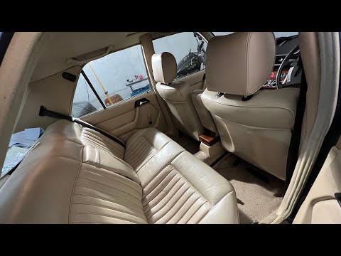 Видео: Мерседес W124 ремонт сиденья водительского , чистка и детейлинг сиденья