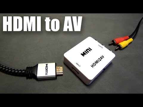 Видео: Обзор и тест конвертера HDMI to AV / HDMI2AV