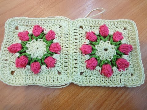 Видео: Соединение квадратов Connect guares Crochet