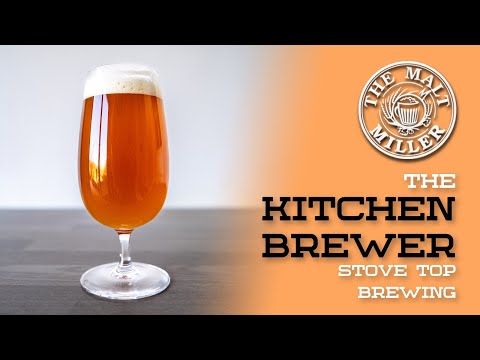Видео: Kitchen Brewer | Пивоварение на плите | Домашнее пивоварение с The Malt Miller