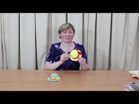 Видео: Мастер-класс изготовление шляпы-игольницы.