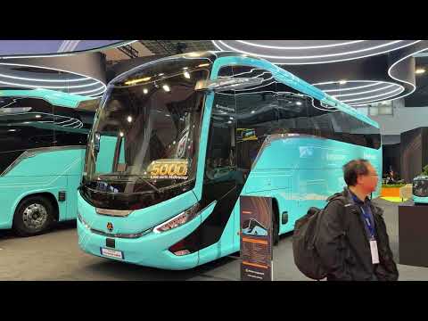 Видео: Marcopolo G8 Paradiso 1350 (2026) – Интерьер и экстерьер | Премьера на Busworld Europe 2025