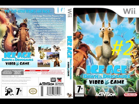 Видео: Ice Age 3: Dawn of the Dinosaurs. Wii.  Ледниковый период 3 прохождение #2