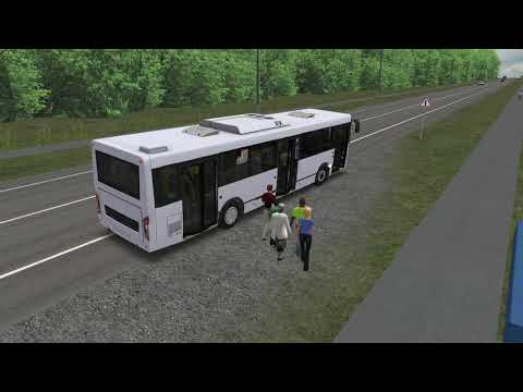 Видео: OMSI 2 ЛиАЗ 5293.65 Чистогорск Маршрут 100