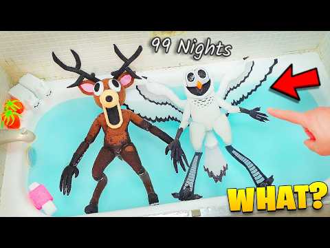 Видео: 99 ночей в лесу - СОВА против ОЛЕНЬ (бассейн и ванна) ROBLOX