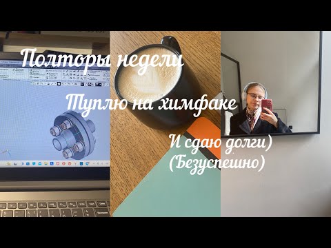 Видео: БУДНИ СТУДЕНТА ХИМИКА// Сдаю долги// инженерная графика// высшая математика// органическая химия