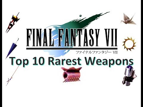 Видео: 10 самых редких орудий Final Fantasy VII