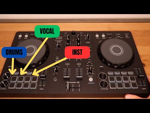 Видео: Добавьте STEMS на Pionner DJ DDJ FLX 4....БЕСПЛАТНО