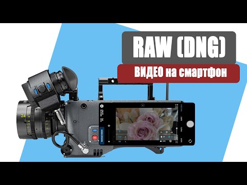 Видео: Съемка RAW видео на смартфон.  DNG VIDEO MotionCam