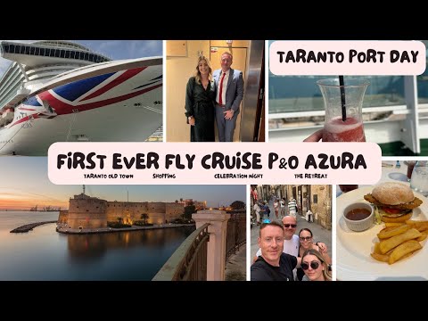 Видео: Круиз P&O FLY | Путешествие по Таранто на P&O Azura | ШОПИНГ | ПРАЗДНИЧНАЯ НОЧЬ