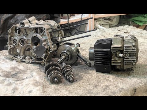 Видео: Сборка мотора ПИТБАЙКА 154FMI