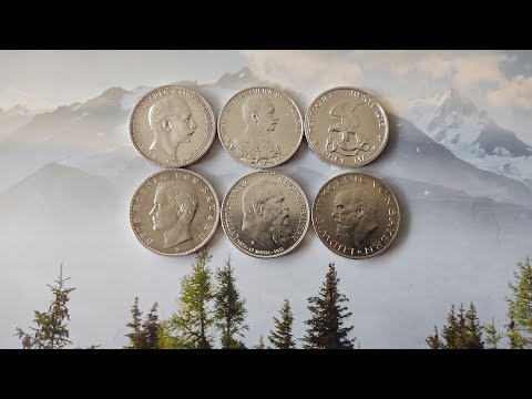 Видео: Цена 3-х марочных монет Германской Империи.