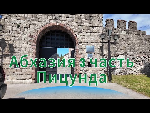 Видео: 3 часть Абхазия Пицунда | Цандрыпш