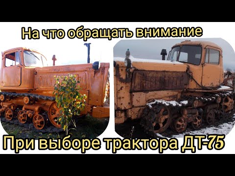 Видео: На что обращать внимание при покупке трактора ДТ-75.