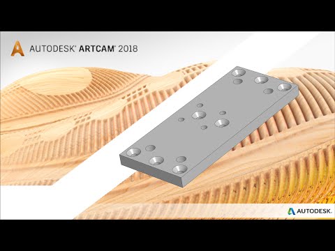 Видео: ArtCam простая деталь по чертежу для CNC3018