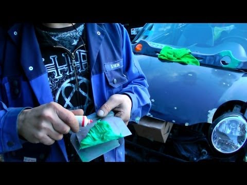 Видео: Заделываем дыру без сварки Матиз