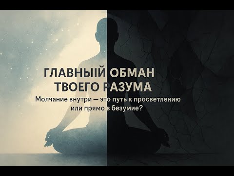 Видео: Твой разум обманывает тебя каждую секунду. Безмолвие — это путь к просветлению или безумию?