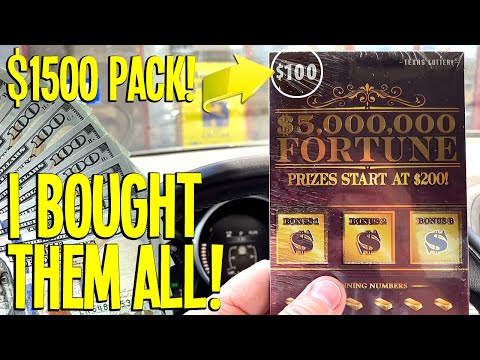 Видео: Я купил целую пачку лотерейных билетов по 100 долларов!