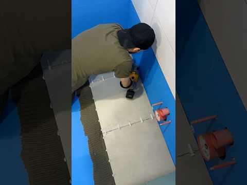 Видео: Пол из керамогранита за 2 минуты. Часть 1