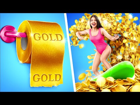 Видео: Меня Удочерили Миллиардеры || Гига Богатые VS Бедные Родители